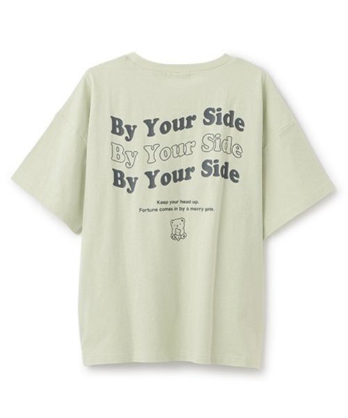 LOVETOXIC（ラブトキシック）の「【GOODPRICE】【綿100％】キャラワンポイント990半T（Tシャツ/カットソー・キッズ・サックスブルー/ライトグリーン/オフホワイト/ネイビー・L:160cm/M:150cm/S:140cm）」の13枚目の写真