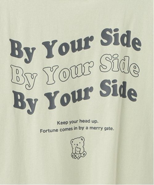 LOVETOXIC（ラブトキシック）の「【GOODPRICE】【綿100％】キャラワンポイント990半T（Tシャツ/カットソー・キッズ・サックスブルー/ライトグリーン/オフホワイト/ネイビー・L:160cm/M:150cm/S:140cm）」の7枚目の写真