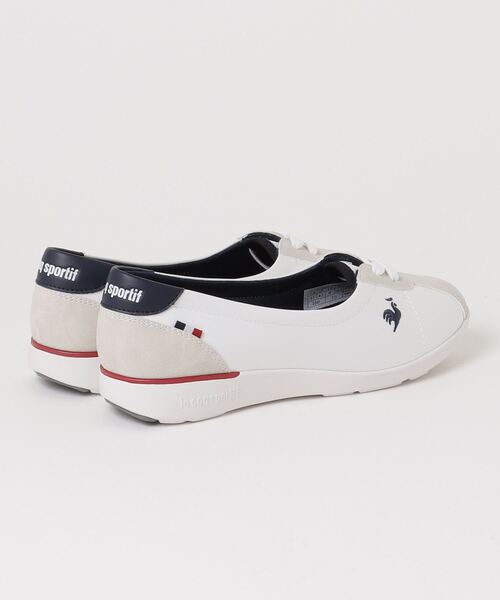 le coq sportif(ルコックスポルティフ)の「ルコックスポルティフ/LCS モンペリエ パンプススタイル 軽量/消臭 LU5SSN25LZ(スニーカー・レディース・ブラック系/ホワイト×ゴールド/ホワイト×ネイビー・22.5cm/23.5cm/24.5cm/23.0cm/24.0cm/25.0cm)」の7枚目の写真