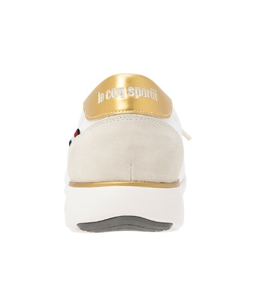 le coq sportif(ルコックスポルティフ)の「ルコックスポルティフ/LCS モンペリエ パンプススタイル 軽量/消臭 LU5SSN25LZ(スニーカー・レディース・ブラック系/ホワイト×ゴールド/ホワイト×ネイビー・22.5cm/23.5cm/24.5cm/23.0cm/24.0cm/25.0cm)」の16枚目の写真