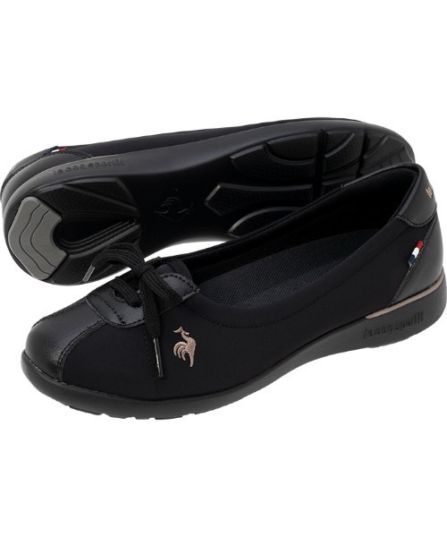 le coq sportif(ルコックスポルティフ)の「ルコックスポルティフ/LCS モンペリエ パンプススタイル 軽量/消臭 LU5SSN25LZ(スニーカー・レディース・ブラック系/ホワイト×ゴールド/ホワイト×ネイビー・22.5cm/23.5cm/24.5cm/23.0cm/24.0cm/25.0cm)」の8枚目の写真