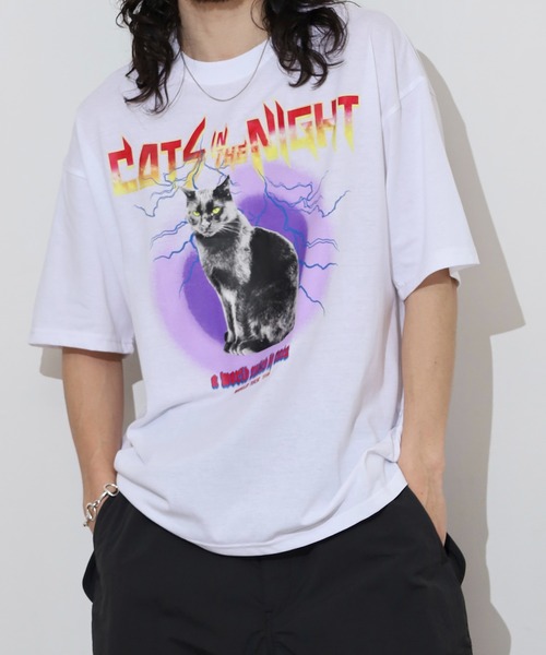 FUNALIVE(ファンアライブ)の「吸水速乾 UVカット ワイドシルエット TC天竺 キャラクター デコレート 半袖 TEE(Tシャツ/カットソー・メンズ・ブラック系/ダークブルー/ホワイト系その他/ブラウン/ブラック系1/ホワイト系その他3/ブラック系その他4/ホワイト系4/ホワイト系/ホワイト系1/ブラック系その他2/ホワイト系2/ブラウン系その他/ブラック系5/エメラルド/ブラック系その他/ダークグリーン/ホワイト系その他2/ブラック系その他3/ブラウン系その他2/ブラック系2/ブラウン系その他3/ホワイト系6/ダークグリーン系/ブラック系その他6/ホワイト系5/ホワイト系その他4/スミクロ/ホワイト系7/ブラック系その他7/ホワイト系8/グリーン系その他/ブラック系6/ホワイト系その他5/ブラウン系その他4/ホワイト系その他6/ブラウン系その他5/ブラック系4/ブラック系3/ブラック系その他5・M/L/LL)」の9枚目の写真