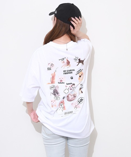 FUNALIVE(ファンアライブ)の「吸水速乾 UVカット ワイドシルエット TC天竺 キャラクター デコレート 半袖 TEE(Tシャツ/カットソー・メンズ・ブラック系/ダークブルー/ホワイト系その他/ブラウン/ブラック系1/ホワイト系その他3/ブラック系その他4/ホワイト系4/ホワイト系/ホワイト系1/ブラック系その他2/ホワイト系2/ブラウン系その他/ブラック系5/エメラルド/ブラック系その他/ダークグリーン/ホワイト系その他2/ブラック系その他3/ブラウン系その他2/ブラック系2/ブラウン系その他3/ホワイト系6/ダークグリーン系/ブラック系その他6/ホワイト系5/ホワイト系その他4/スミクロ/ホワイト系7/ブラック系その他7/ホワイト系8/グリーン系その他/ブラック系6/ホワイト系その他5/ブラウン系その他4/ホワイト系その他6/ブラウン系その他5/ブラック系4/ブラック系3/ブラック系その他5・M/L/LL)」の15枚目の写真