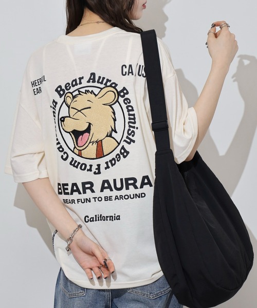 FUNALIVE(ファンアライブ)の「吸水速乾 UVカット ワイドシルエット TC天竺 キャラクター デコレート 半袖 TEE(Tシャツ/カットソー・メンズ・ブラック系/ダークブルー/ホワイト系その他/ブラウン/ブラック系1/ホワイト系その他3/ブラック系その他4/ホワイト系4/ホワイト系/ホワイト系1/ブラック系その他2/ホワイト系2/ブラウン系その他/ブラック系5/エメラルド/ブラック系その他/ダークグリーン/ホワイト系その他2/ブラック系その他3/ブラウン系その他2/ブラック系2/ブラウン系その他3/ホワイト系6/ダークグリーン系/ブラック系その他6/ホワイト系5/ホワイト系その他4/スミクロ/ホワイト系7/ブラック系その他7/ホワイト系8/グリーン系その他/ブラック系6/ホワイト系その他5/ブラウン系その他4/ホワイト系その他6/ブラウン系その他5/ブラック系4/ブラック系3/ブラック系その他5・M/L/LL)」の3枚目の写真