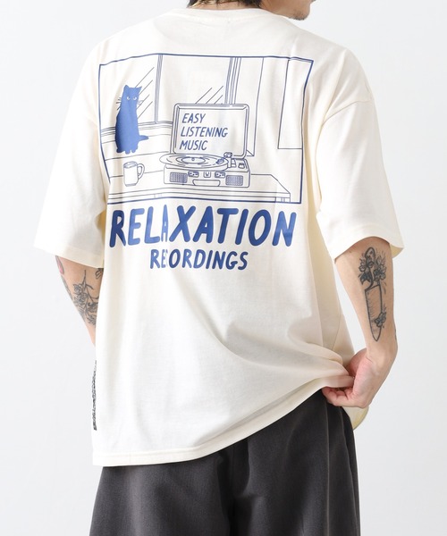FUNALIVE(ファンアライブ)の「吸水速乾 UVカット ワイドシルエット TC天竺 キャラクター デコレート 半袖 TEE(Tシャツ/カットソー・メンズ・ブラック系/ダークブルー/ホワイト系その他/ブラウン/ブラック系1/ホワイト系その他3/ブラック系その他4/ホワイト系4/ホワイト系/ホワイト系1/ブラック系その他2/ホワイト系2/ブラウン系その他/ブラック系5/エメラルド/ブラック系その他/ダークグリーン/ホワイト系その他2/ブラック系その他3/ブラウン系その他2/ブラック系2/ブラウン系その他3/ホワイト系6/ダークグリーン系/ブラック系その他6/ホワイト系5/ホワイト系その他4/スミクロ/ホワイト系7/ブラック系その他7/ホワイト系8/グリーン系その他/ブラック系6/ホワイト系その他5/ブラウン系その他4/ホワイト系その他6/ブラウン系その他5/ブラック系4/ブラック系3/ブラック系その他5・M/L/LL)」の7枚目の写真