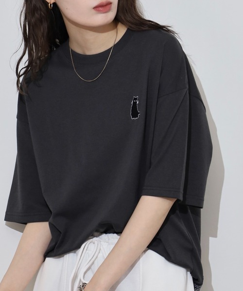 FUNALIVE(ファンアライブ)の「吸水速乾 UVカット ワイドシルエット TC天竺 キャラクター デコレート 半袖 TEE(Tシャツ/カットソー・メンズ・ブラック系/ダークブルー/ホワイト系その他/ブラウン/ブラック系1/ホワイト系その他3/ブラック系その他4/ホワイト系4/ホワイト系/ホワイト系1/ブラック系その他2/ホワイト系2/ブラウン系その他/ブラック系5/エメラルド/ブラック系その他/ダークグリーン/ホワイト系その他2/ブラック系その他3/ブラウン系その他2/ブラック系2/ブラウン系その他3/ホワイト系6/ダークグリーン系/ブラック系その他6/ホワイト系5/ホワイト系その他4/スミクロ/ホワイト系7/ブラック系その他7/ホワイト系8/グリーン系その他/ブラック系6/ホワイト系その他5/ブラウン系その他4/ホワイト系その他6/ブラウン系その他5/ブラック系4/ブラック系3/ブラック系その他5・M/L/LL)」の20枚目の写真
