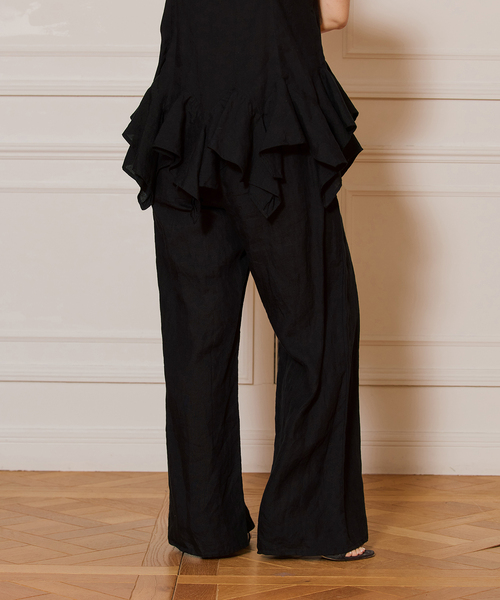 IENA LA BOUCLE リネンブロードイージーパンツ（その他パンツ）｜IENA  