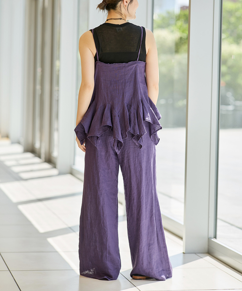 IENA LA BOUCLE リネンブロードイージーパンツ（その他パンツ）｜IENA  