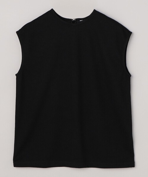 RONEL（ロネル）の「【防しわ/マシンウォッシュ】ネップジョーゼットノースリーブプルオーバー（Tシャツ/カットソー・レディース・ブラック/ライトブルー/ホワイト・S/M/L）」の5枚目の写真