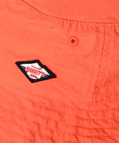 MARKEY'S(マーキーズ)の「【UVカット/水陸両用】無地サファリハット(ハット・キッズ・ラベンダー/ブラック/ベージュ/グリーン/オレンジ・M/L/S)」の10枚目の写真