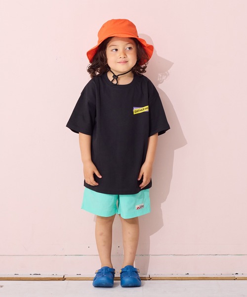 MARKEY'S(マーキーズ)の「【UVカット/水陸両用】無地サファリハット(ハット・キッズ・ラベンダー/ブラック/ベージュ/グリーン/オレンジ・M/L/S)」の15枚目の写真