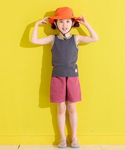 MARKEY'S(マーキーズ)の「【UVカット/水陸両用】無地サファリハット(ハット・キッズ・ラベンダー/ブラック/ベージュ/グリーン/オレンジ・M/L/S)」の19枚目の写真