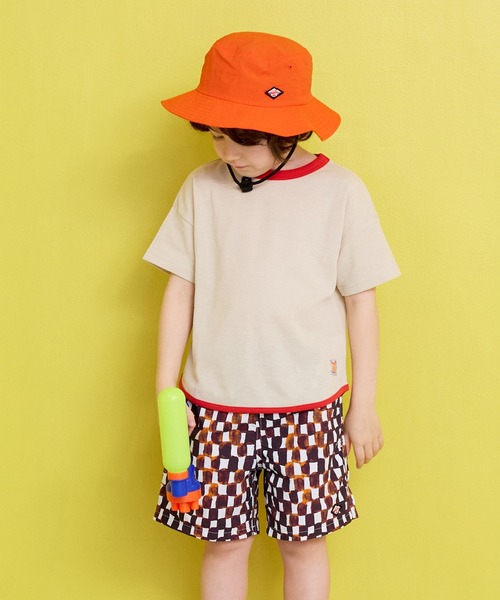 MARKEY'S(マーキーズ)の「【UVカット/水陸両用】無地サファリハット(ハット・キッズ・ラベンダー/ブラック/ベージュ/グリーン/オレンジ・M/L/S)」の22枚目の写真