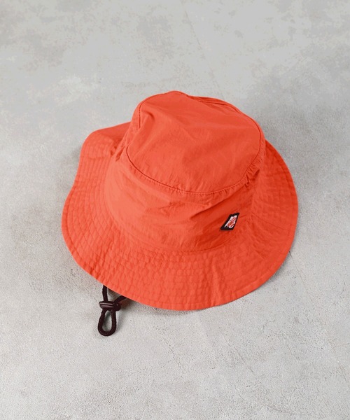 MARKEY'S(マーキーズ)の「【UVカット/水陸両用】無地サファリハット(ハット・キッズ・ラベンダー/ブラック/ベージュ/グリーン/オレンジ・M/L/S)」の8枚目の写真