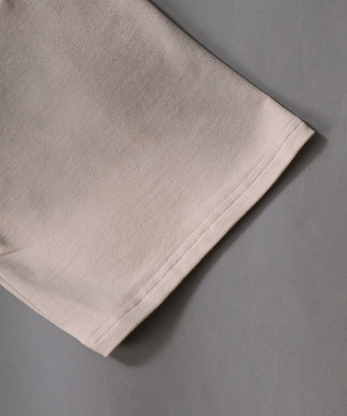 SITRY(シトリー)の「Grunge Style Sweat Half Zip Hoodie/グランジ ヴィンテージライク オーバーサイズ 裏毛 ハーフジップ フーディー パーカー スウェット レディース メンズ(パーカー・メンズ・ブラック/ベージュ/パープル・M/L)」の13枚目の写真