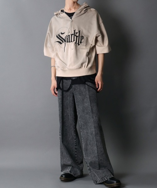 ❤︎00s grunge お兄系 ゴシック グランジ ヴィンテージプリントパーカー セール】Grunge Style Sweat Hoodie/グランジ ヴィンテージ