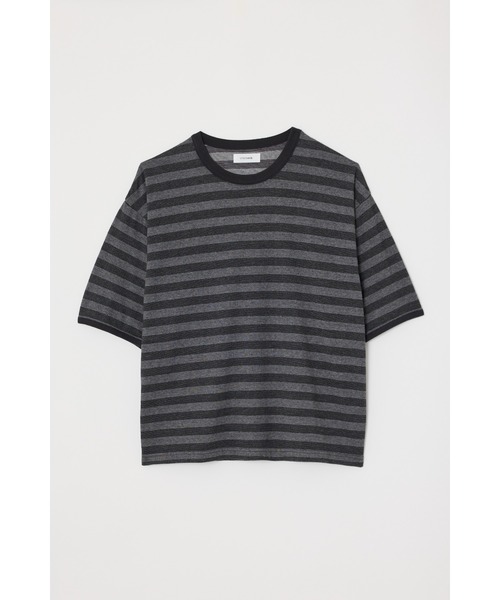 STYLEMIXER(スタイルミキサー)の「ガーメントダイボーダーT(Tシャツ/カットソー・メンズ・グレー/ブラウン・MEDIUM/LARGE)」の11枚目の写真