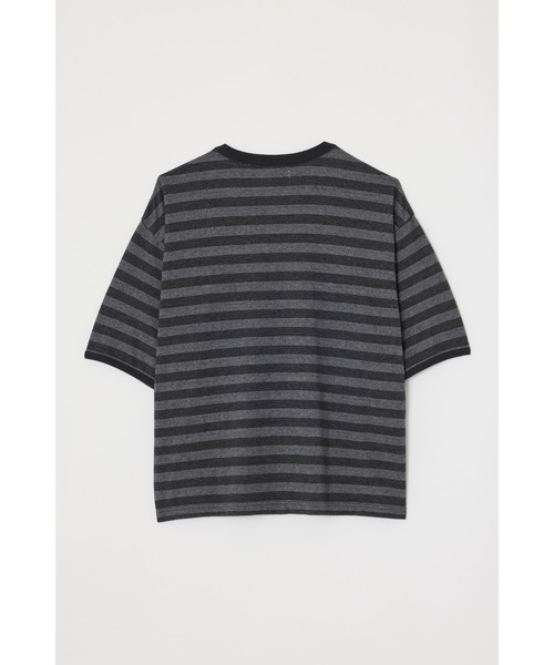 STYLEMIXER(スタイルミキサー)の「ガーメントダイボーダーT(Tシャツ/カットソー・メンズ・グレー/ブラウン・MEDIUM/LARGE)」の12枚目の写真