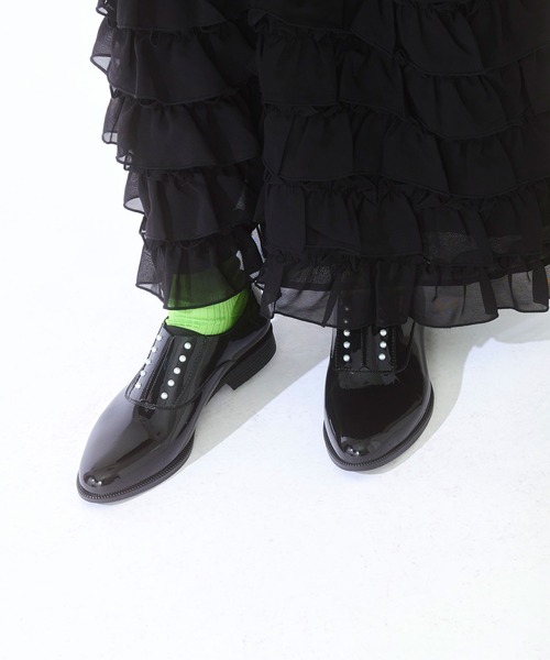 TEMPERATE(テンパレイト)の「TEMPERATE / テンパレイト PEIGE(レインシューズ・レディース・グレー/ブラック・36/37/38/39/40)」の5枚目の写真