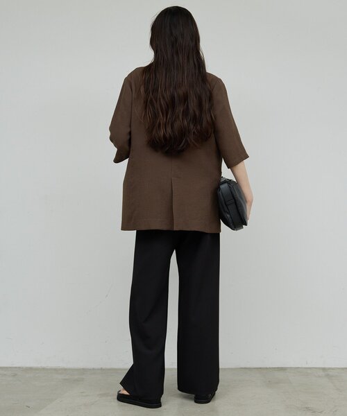 セール】【サイズ展開あり】ハーフスリーブジャケット