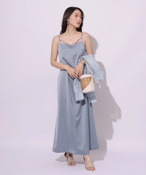 Apuweiser-riche アプワイザーリッシェ ストリングキャミワンピース Apuweiser-riche(アプワイザーリッシェ)の「ストリングキャミ