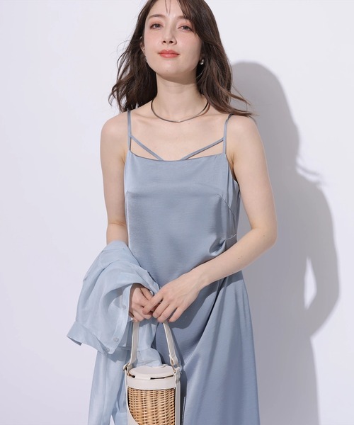 Apuweiser-riche アプワイザーリッシェ ストリングキャミワンピース Apuweiser-riche（アプワイザーリッシェ）の「ストリングキャミ