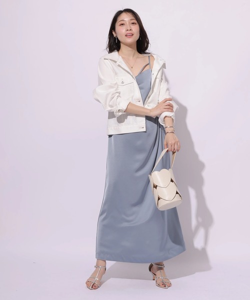 Apuweiser-riche アプワイザーリッシェ ストリングキャミワンピース Apuweiser-riche（アプワイザーリッシェ）の「ストリングキャミ