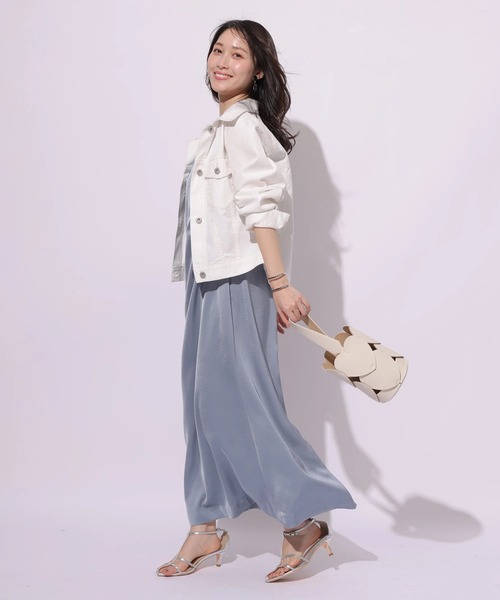 Apuweiser-riche(アプワイザーリッシェ)の「ストリングキャミワンピース(ワンピース・レディース・ライトブルー/ピンク/ドット・1/2)」の17枚目の写真