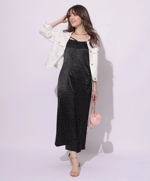 ストリングキャミワンピース Apuweiser