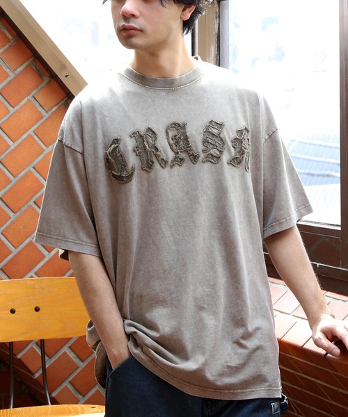 セール】スノーウォッシュ加工半袖Tシャツ（Tシャツ/カットソー）｜8