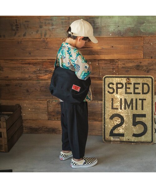 BREEZE(ブリーズ)の「シティメッセンジャーバッグ(メッセンジャーバッグ・キッズ・ホワイト/パープル/ブラック・FREE)」の5枚目の写真