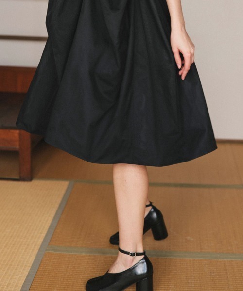 DONOBAN(ドノバン)の「チューリップワンピース(ワンピース・レディース・ブラック・ONE)」の8枚目の写真