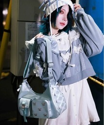 axes femme POETIQUE | サイドレースアップバッグ(ショルダーバッグ)