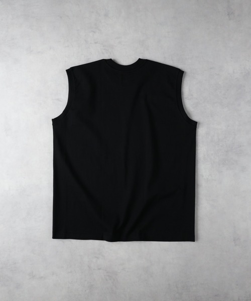 HANES(ヘインズ)の「HANES(ヘインズ)【メンズ】「KURO」スリーブレス(タンクトップ・メンズ・ブラック・L/M/S/XL)」の3枚目の写真