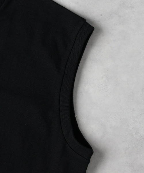 HANES(ヘインズ)の「HANES(ヘインズ)【メンズ】「KURO」スリーブレス(タンクトップ・メンズ・ブラック・L/M/S/XL)」の5枚目の写真