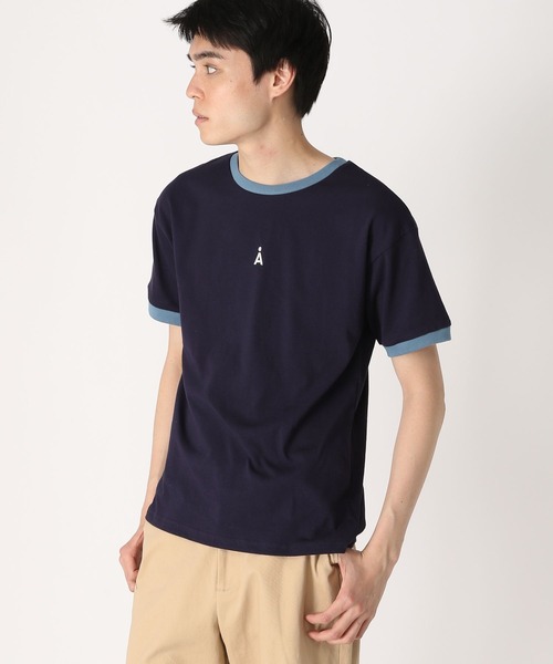 ALAND（エーランド）の「【UNISEX】ALAND／AロゴリンガーT（Tシャツ/カットソー・レディース・ホワイト/ブラック/ネイビー・SMALL/MEDIUM/LARGE）」の19枚目の写真