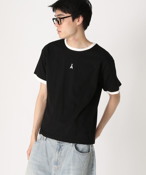 ALAND（エーランド）の「【UNISEX】ALAND／AロゴリンガーT（Tシャツ/カットソー・レディース・ホワイト/ブラック/ネイビー・SMALL/MEDIUM/LARGE）」の10枚目の写真