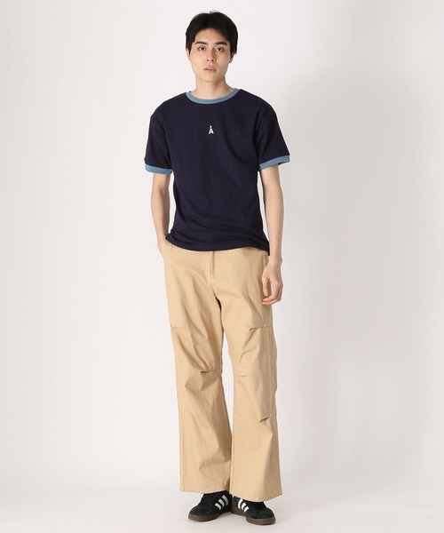 ALAND（エーランド）の「【UNISEX】ALAND／AロゴリンガーT（Tシャツ/カットソー・レディース・ホワイト/ブラック/ネイビー・SMALL/MEDIUM/LARGE）」の16枚目の写真