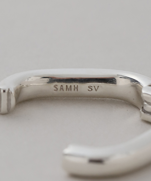 Lilas(リラ)の「【SAMH by LILAS】カフイヤリングオーバル SV(片耳)(イヤーカフ・レディース・シルバー・FREE)」の11枚目の写真
