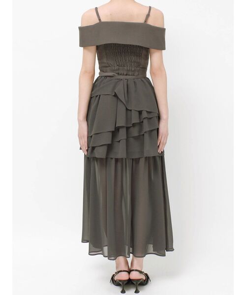 RESEXXY（リゼクシー）の「2Wayオフショルドッキングワンピース（ワンピース・レディース・アイボリー/チャコールグレー/ネイビー・FREE）」の17枚目の写真