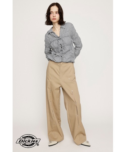 SLY Dickies ホール ストレート パンツ Dickies(R) HOLE STRAIGHT PT ディッキーズ ホール ストレート