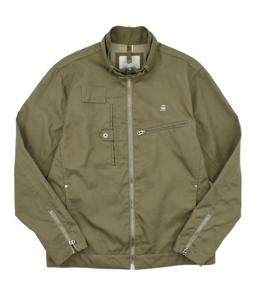 G-STAR(ジースター)の「【ヴィンテージ古着】G-STAR RAW ワークジャケット(ブルゾン・メンズ・カーキ・X-LARGE)」の1枚目の写真