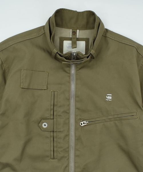 G-STAR(ジースター)の「【ヴィンテージ古着】G-STAR RAW ワークジャケット(ブルゾン・メンズ・カーキ・X-LARGE)」の2枚目の写真