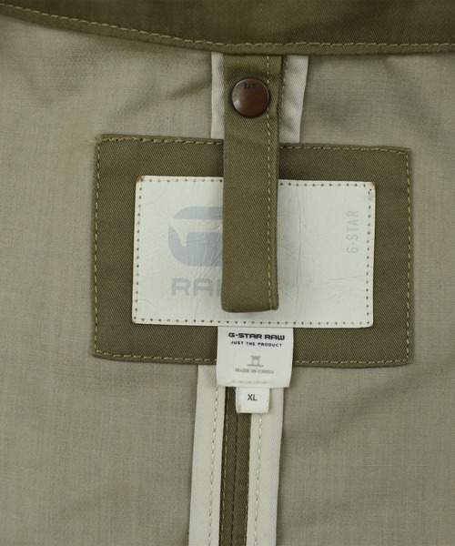 G-STAR(ジースター)の「【ヴィンテージ古着】G-STAR RAW ワークジャケット(ブルゾン・メンズ・カーキ・X-LARGE)」の7枚目の写真