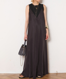 AP STUDIO（エーピーストゥディオ）の「ツイルバイオシャツワンピース  