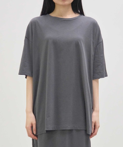 INSCRIRE/アンスクリア】Light Jersey Tee/コットンライト