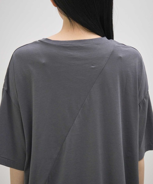INSCRIRE/アンスクリア】Light Jersey Tee/コットンライト