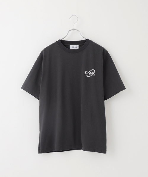 B.C STOCK(ベーセーストック)の「Future Link ロゴプリントTシャツ(Tシャツ/カットソー・メンズ・ライトグレー/ホワイト/ブラック/ブラック系その他・MEDIUM/LARGE)」の4枚目の写真