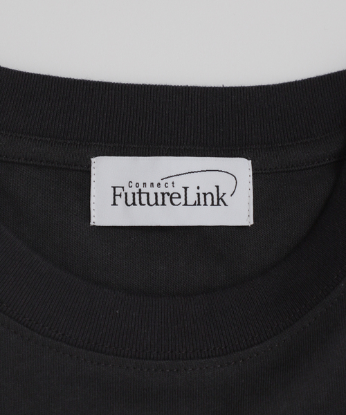 B.C STOCK(ベーセーストック)の「Future Link ロゴプリントTシャツ(Tシャツ/カットソー・メンズ・ライトグレー/ホワイト/ブラック/ブラック系その他・MEDIUM/LARGE)」の13枚目の写真