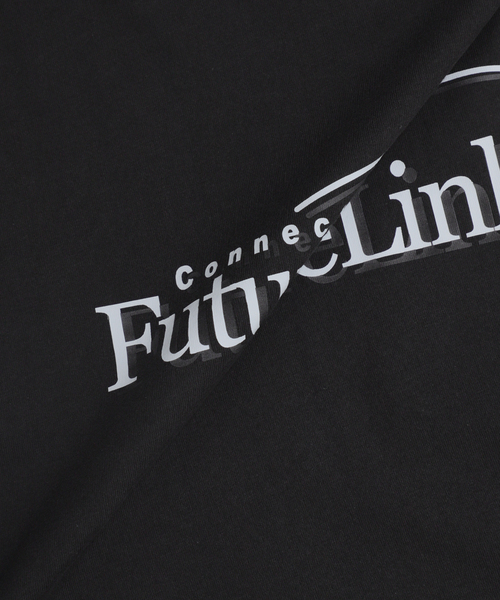 B.C STOCK(ベーセーストック)の「Future Link ロゴプリントTシャツ(Tシャツ/カットソー・メンズ・ライトグレー/ホワイト/ブラック/ブラック系その他・MEDIUM/LARGE)」の14枚目の写真